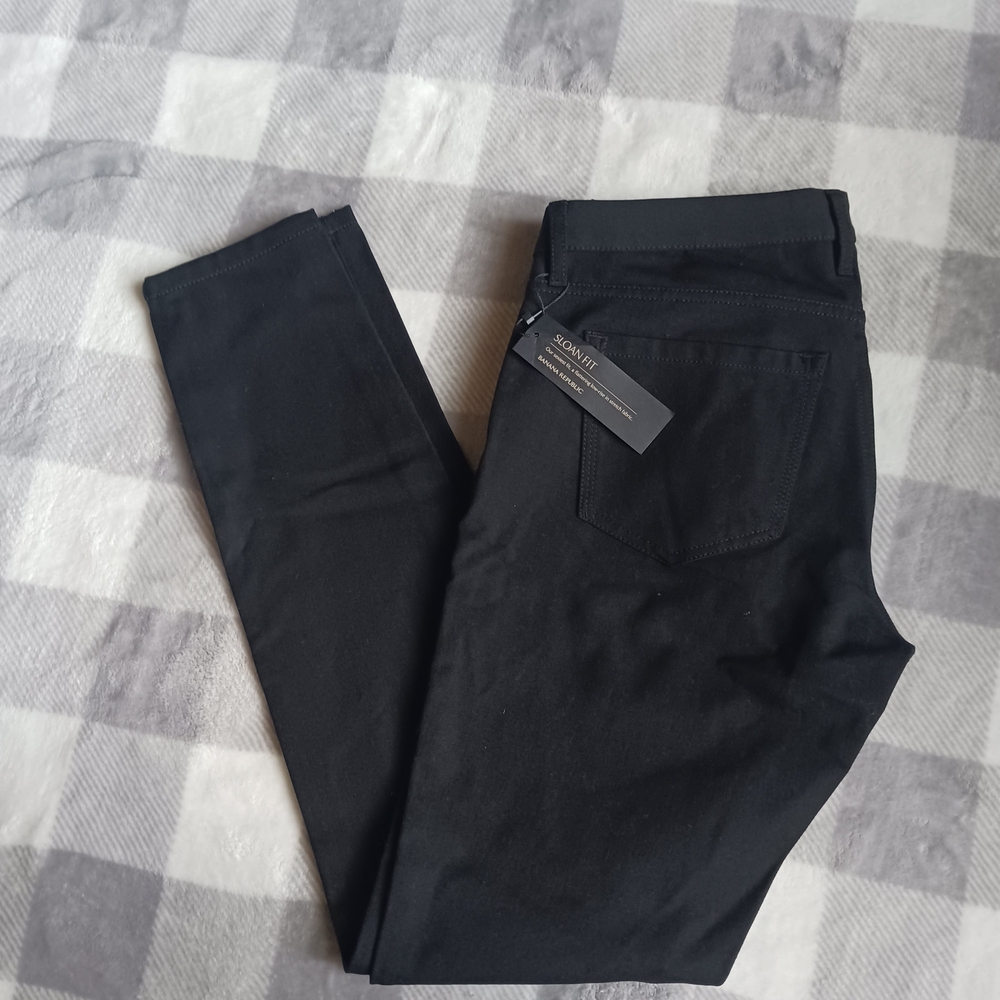 Sloan Fit Banana Republic Black Pants New W/Tagd